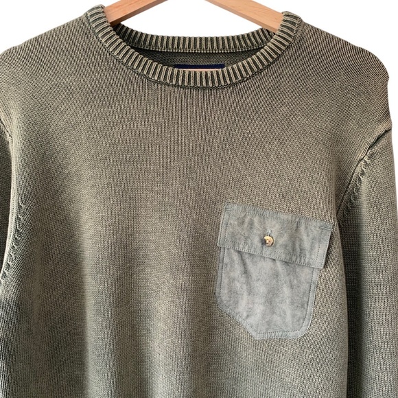 Roark Revival Komandir Sweater Army Green Size Small - Picture 6 of 10